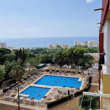 Acogedor Estudio, Piscina Y Vista Mar, * Benalmadena